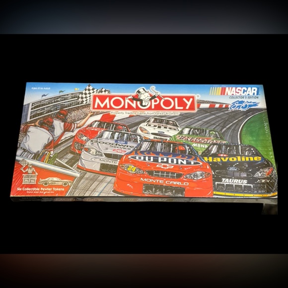 parker brothers Other - Monopoly 2002 Collectors NASCAR Edition